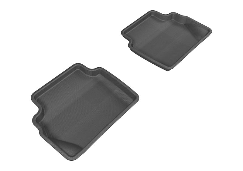 3D MAXpider Kagu Rear Floor Mats for 2011-2019 Ford Fiesta