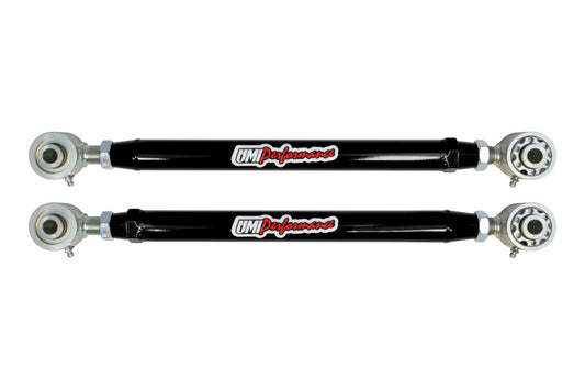 UMI Performance 2524-B Toe Rods Adjustable Roto-Joint Black for 2008-2009 G8