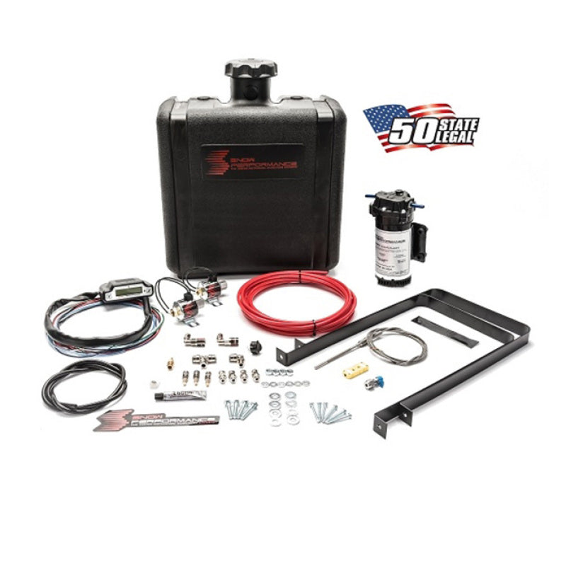 Snow Performance SNO-50100 Stg 3 BC WMI Kit TD (Red Hi-Temp Tubing & QC Fitting)