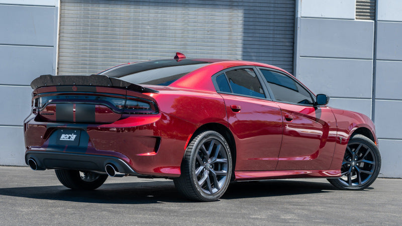 Borla 140917 Cat-Back Exhaust System S-Type for 2019-2023 Dodge Charger GT (3.6L V6)