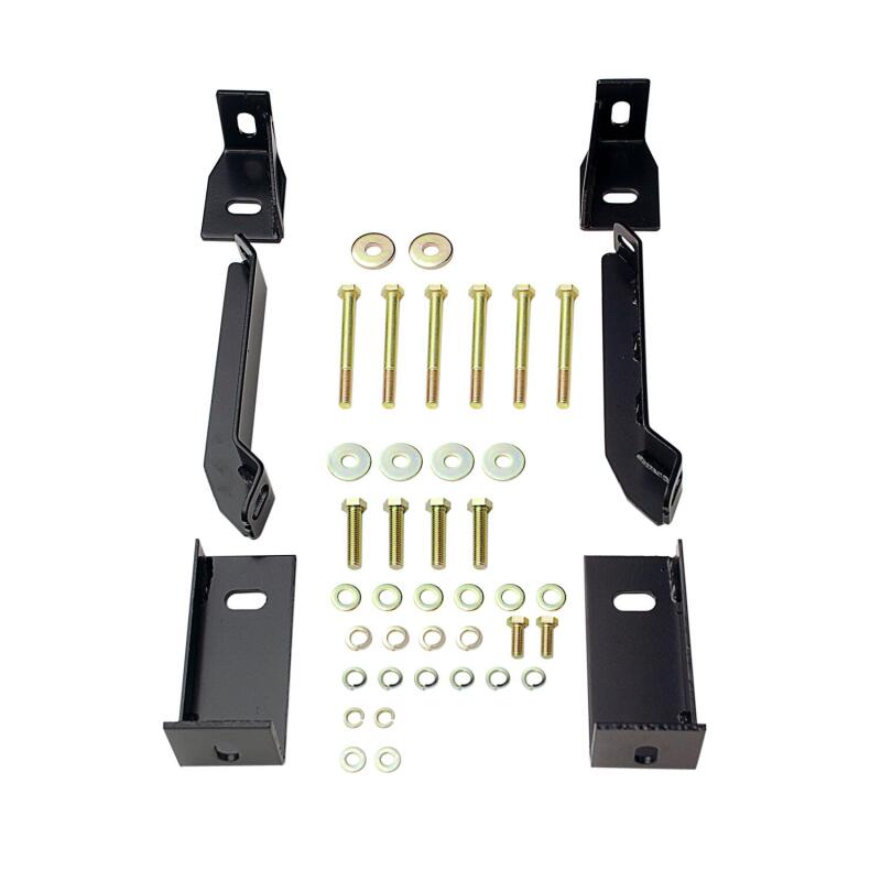 Westin 23-1955 E-Series 3 Nerf Step Bars for 2001-2014 Chevrolet Silverado GMC Sierra Crew Cab Black