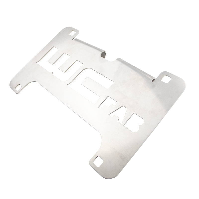 Wehrli Custom Fabrication WCF100156 Lower Valance Filler Panel License Plate Mount Bracket for 2015-2019 Chevrolet Silverado 2500 HD / 3500 HD