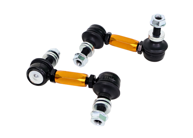 Whiteline KLC144 Rear Sway Bar Link Kit Adjustable Ball Link