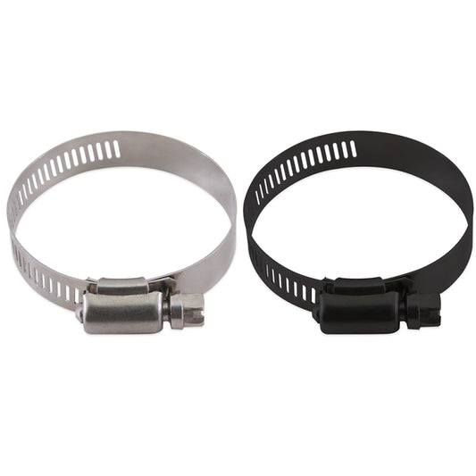 Mishimoto High-Torque Worm Gear Clamp1.57in.-2.52in. (40mm-64mm) - Pack of 10 (Black) - #MMCLAMP-WG-64HTBK