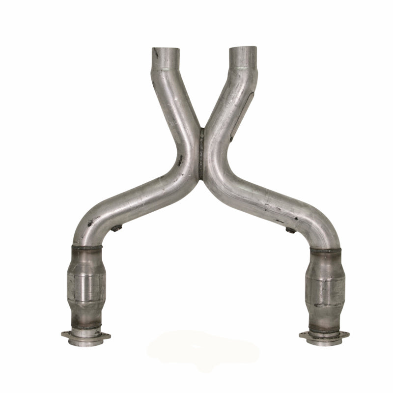 BBK Performance 1658 Short Mid X-Pipe with Catalytic Converters (3 in) for 2011-2014 Ford Mustang GT 5.0L