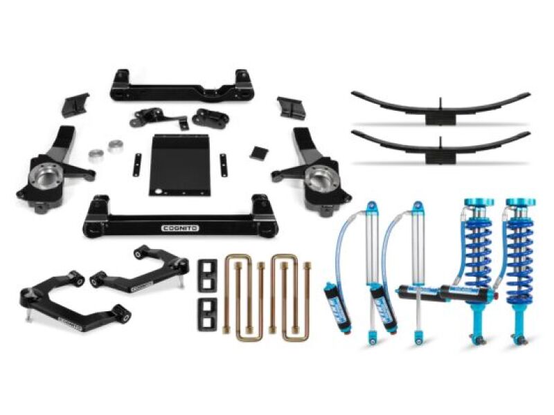 Cognito Motorsports 510-P0955 6-Inch Elite Lift Kit with King 2.5 Remote Reservoir Shocks for 2019-2025 Chevrolet Silverado / GMC Sierra 1500