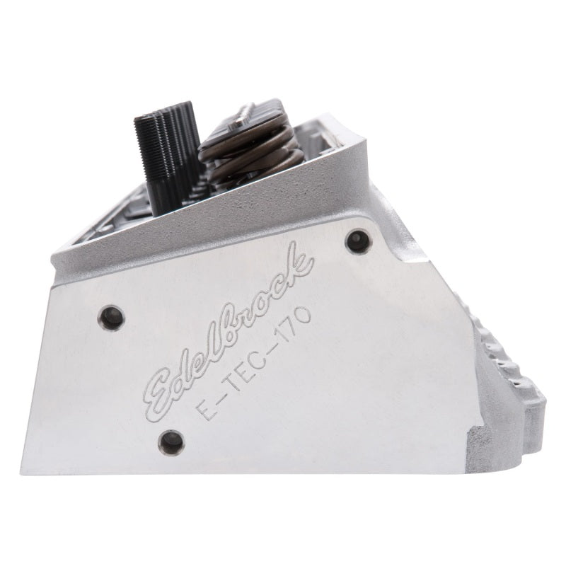 Edelbrock 60975 Cylinder Head Small Block Chevrolet Performer RPM E-Tec 170 for Hydraulic Roller Cam
