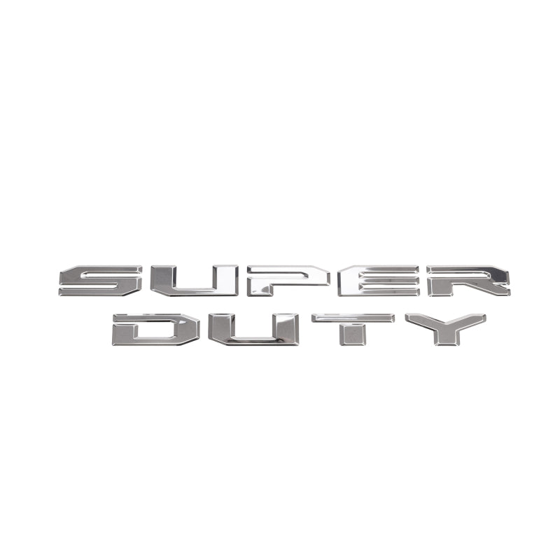 Putco for 2020-2023 Ford Super Duty Stainless Steel Tailgate Lettering Kit