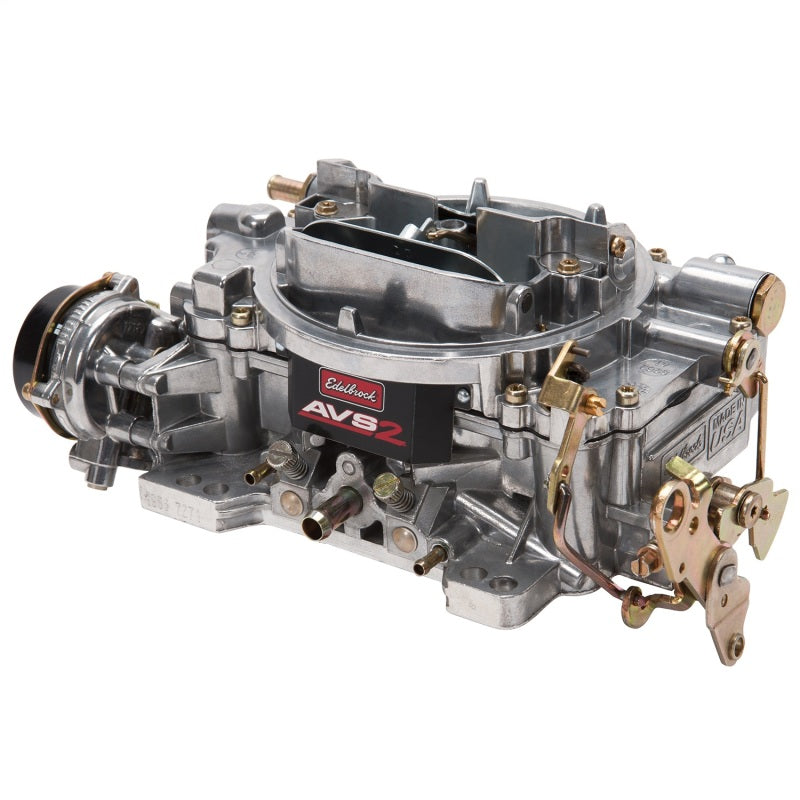 Edelbrock 1906 AVS2 650 CFM Annular Booster Carburetor Electric Choke Satin