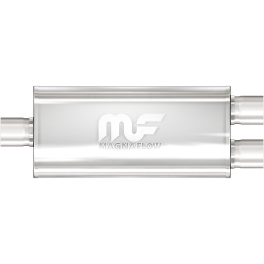 MagnaFlow 12288 Muffler Mag SS 18X5X8 3X2.5/2.5 C/D - #12288