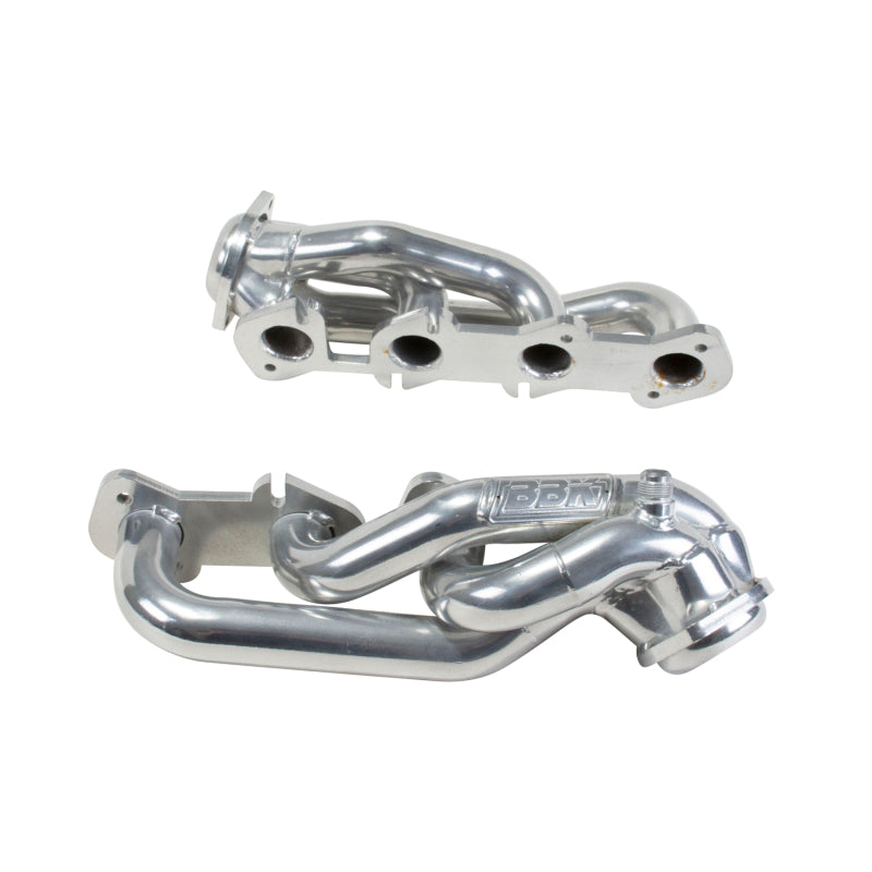 BBK Performance 35150 Shorty Tuned Length Headers 1-5/8 Silver Ceramic for 1997-2003 Ford F-150 (4.6L V8)