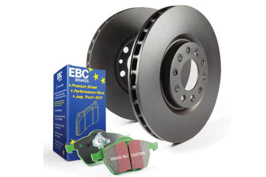 EBC S11 Rear Brake Kit Greenstuff 2000 Pads RK Premium Rotors S11KR1569 (image of S11KR1434)
