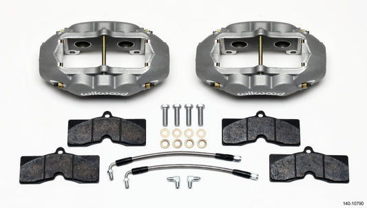 Wilwood D8-4 Rear Caliper Kit Clear Corvette C2 / C3 65-82 - #140-10790