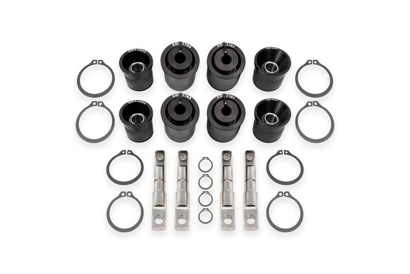 BMR 2006-2013 Chevrolet Corvette (C6) Z06/ZR1 Rear Upper & Lower Control Arm Bearing Kit - Black