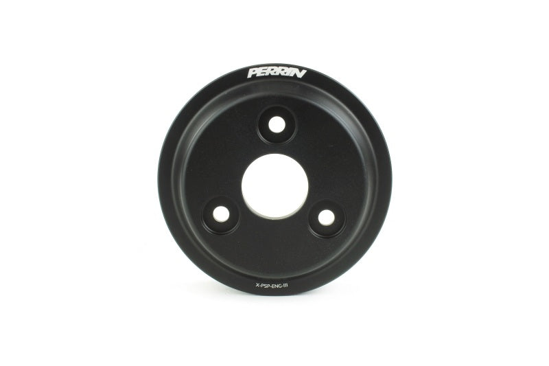 PERRIN 22-26 Subaru WRX / 21-25 Crosstrek / 20-25 LGT/OBXT/FXT Lightweight Water Pump Pulley - Black