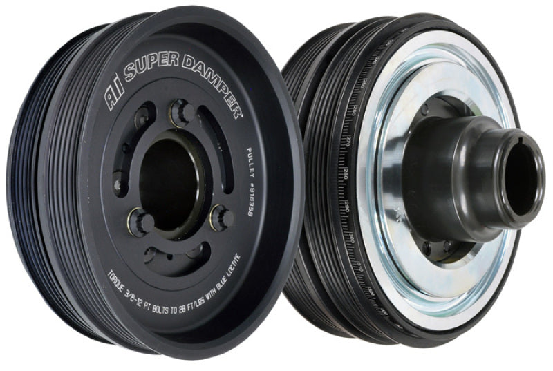ATI Performance Products 916227 Supercharger Pulley 9.34 in 8 Groove 15% Overdrive for 2016-2024 Cadillac CTS-V / Chevrolet Camaro ZL1 (6.2L LT4)