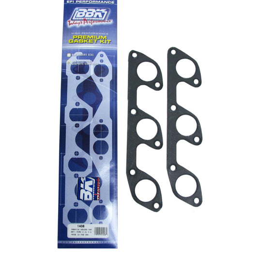 BBK Performance 1408 Exhaust Header Gasket Set (Pair) for 2005-2010 Ford Mustang V6 (4.0L)