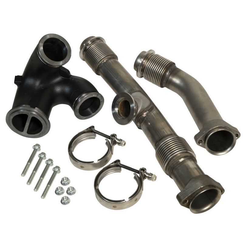 BD Diesel UpPipe Kit - Ford 2004.5-2007 6.0L Powerstroke w/EGR Connector 1043918