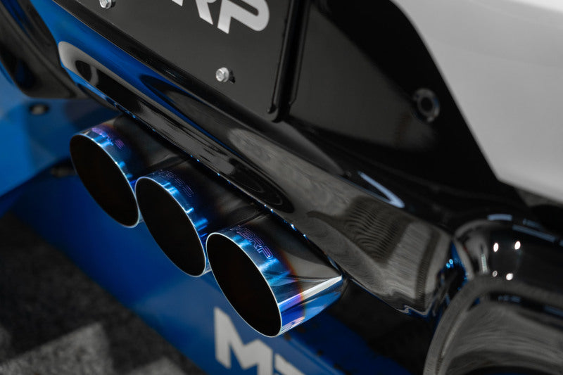 MBRP Integra Type-R 3in Cat-Back Triple Center Outlet Exhaust with Burnt