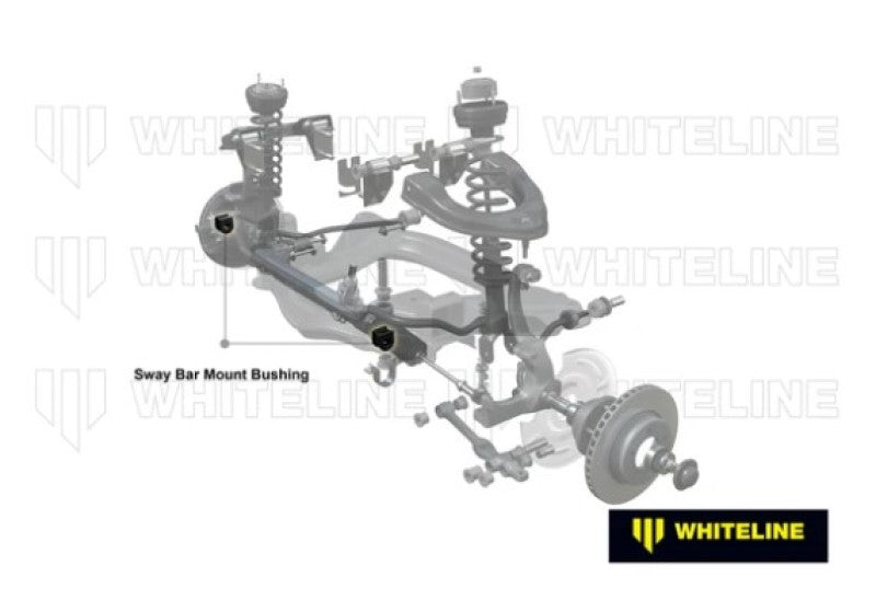 Whiteline KSK045-24 24mm Front Sway Bar Mount Bushing Kit for 1994-1999 Skyline R33 GTS RWD / 1989-1993 Skyline R32 GTS RWD