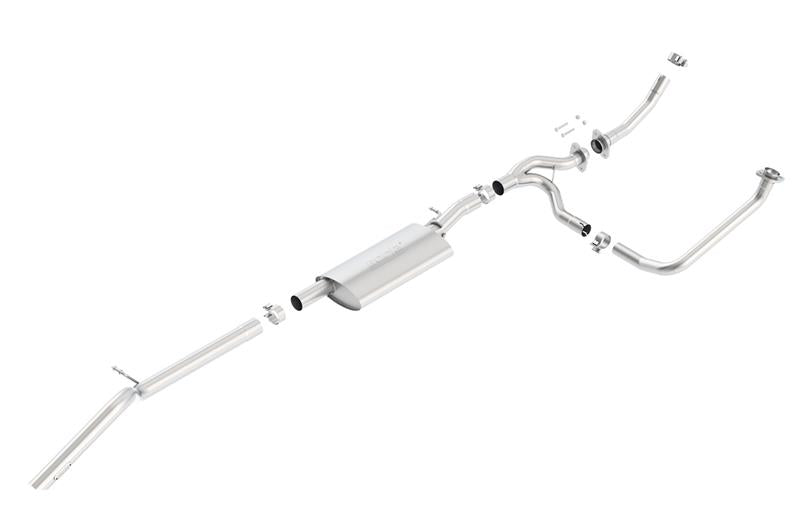 Borla 140634 12-15 Jeep Wrangler 3.6L V6 Auto/Manual Trans Turndown Tip Dual Left Rear Exit Exhaust - #140634