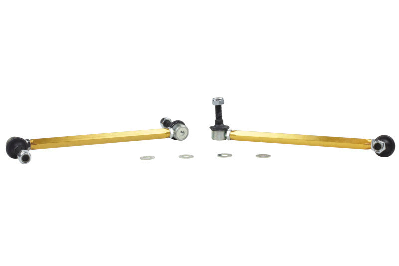 Whiteline KLC175 Front Sway Bar Link Assembly Heavy Duty Adjustable Steel for 2012-2020 Chevrolet Aveo, 2011-2019 Chevrolet Volt, 2019-2025 Subaru Forester and More