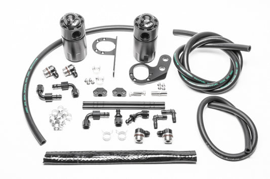 Radium Dual Catch Can Kit for 2017+ Honda Civic Type-R by Radium Engineering - #20-0826-FL