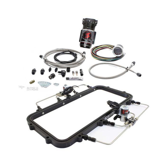 Snow Performance SNO-940-BRD-T for Holley High Ram Plenum Plate Direct Port Water System with VC-50 Controller without Tank