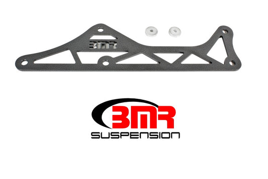BMR 16-24 6th Gen Camaro Steel Driveshaft Tunnel Brace - Black Hammertone