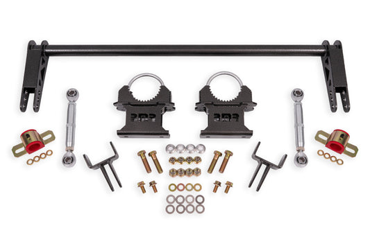 BMR 1979-2004 Ford Mustang 1.25in Rear Weld-on Anti-roll Bar Kit - Hollow - Black