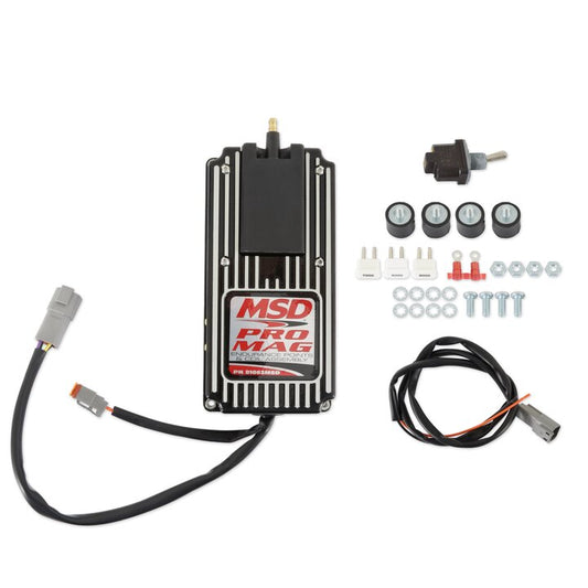 MSD 81063MSD Pro Mag 12/20 Amp Electronic Points Box, Black