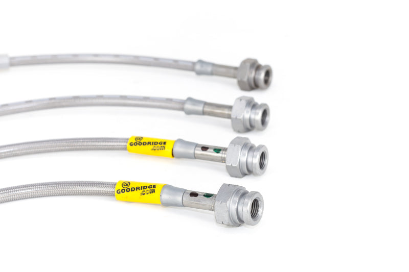 Goodridge 96-00 Honda Civic CX/DX/HX w/Small Front Rotors SS Brake Lines 20019