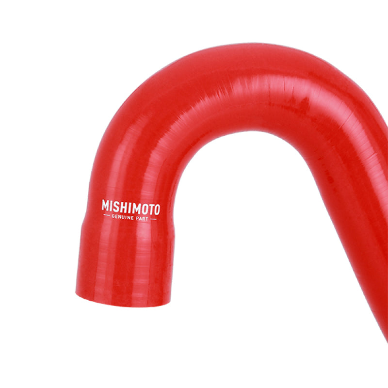 Mishimoto 2015+ Ford Mustang GT Silicone Lower Radiator Hose - Red - #MMHOSE-MUS8-15LRD