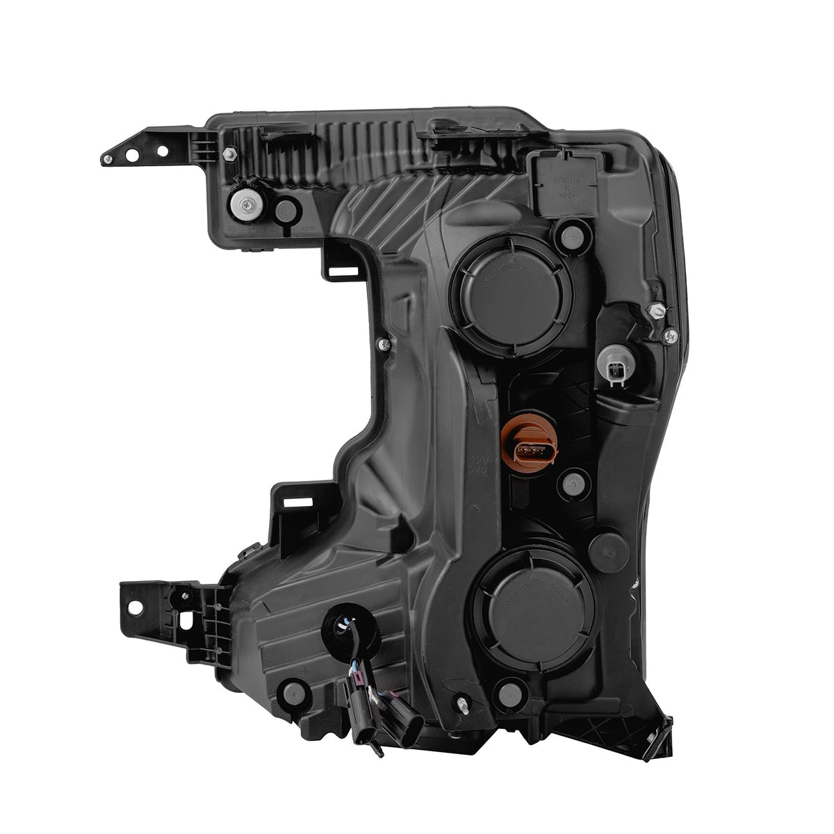 AlphaRex 880345 20-22 Ford F150 Pro-Series Projector Headlights Alph. Black with Act.Light / Sequential Signal / DRL