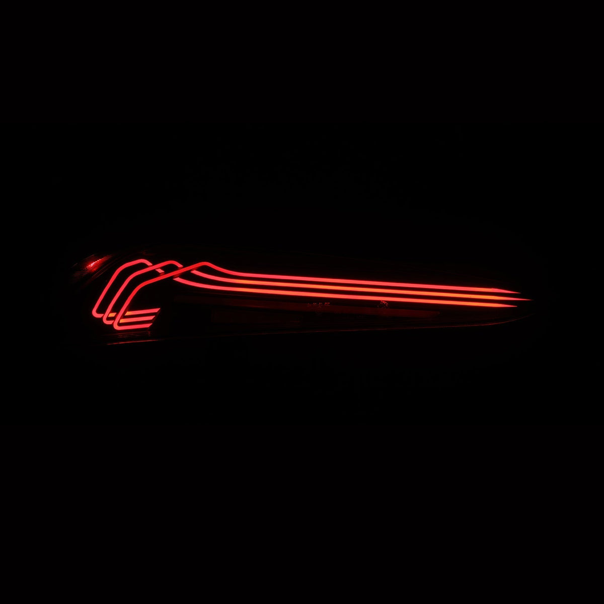 AlphaRex 609010 20-24 Toyota Supra LUXX-Series Laser Style LED Tail Lights Black