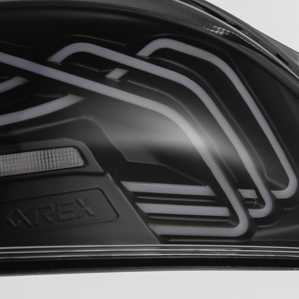 AlphaRex 609010 20-24 Toyota Supra LUXX-Series Laser Style LED Tail Lights Black