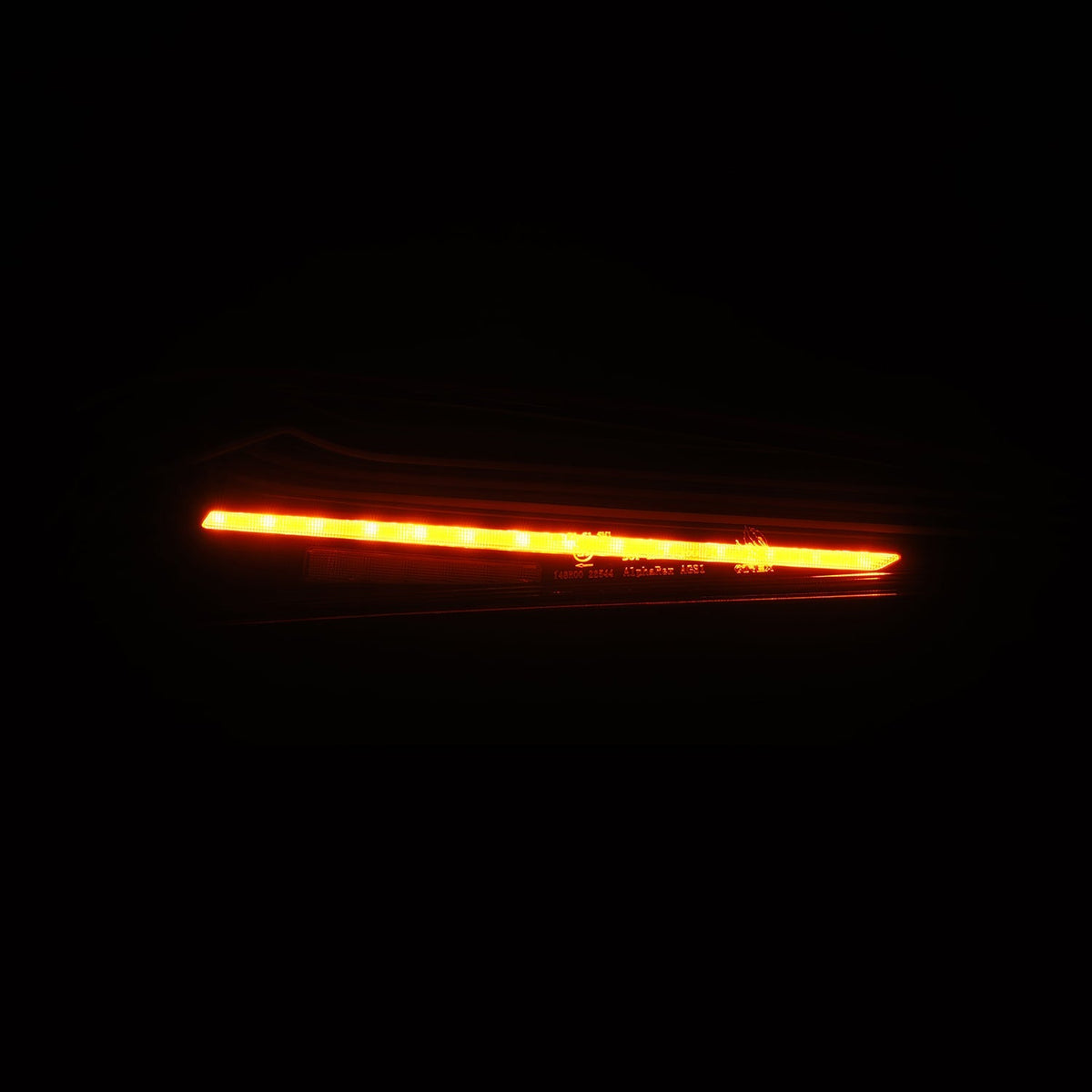 AlphaRex 609010 20-24 Toyota Supra LUXX-Series Laser Style LED Tail Lights Black