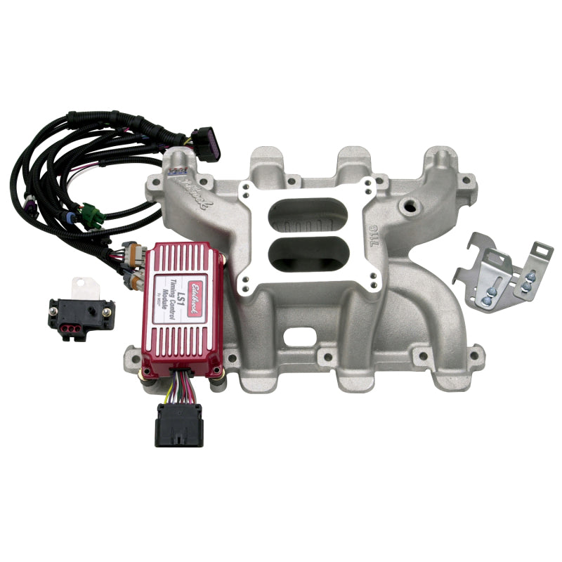 Edelbrock 7118 SBC LS1 Carbureted Manifold