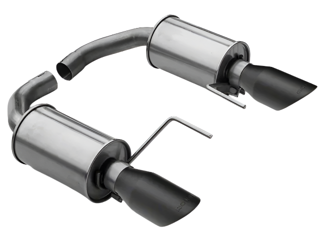 Roush Axle Back Exhaust for 15-26 Mustang V6/EcoBoost Black Tips 421837-BLK