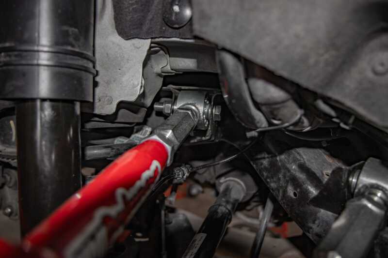 UMI Performance 2554-R Suspension Control Arm Red for 2016-2024 Chevrolet Camaro