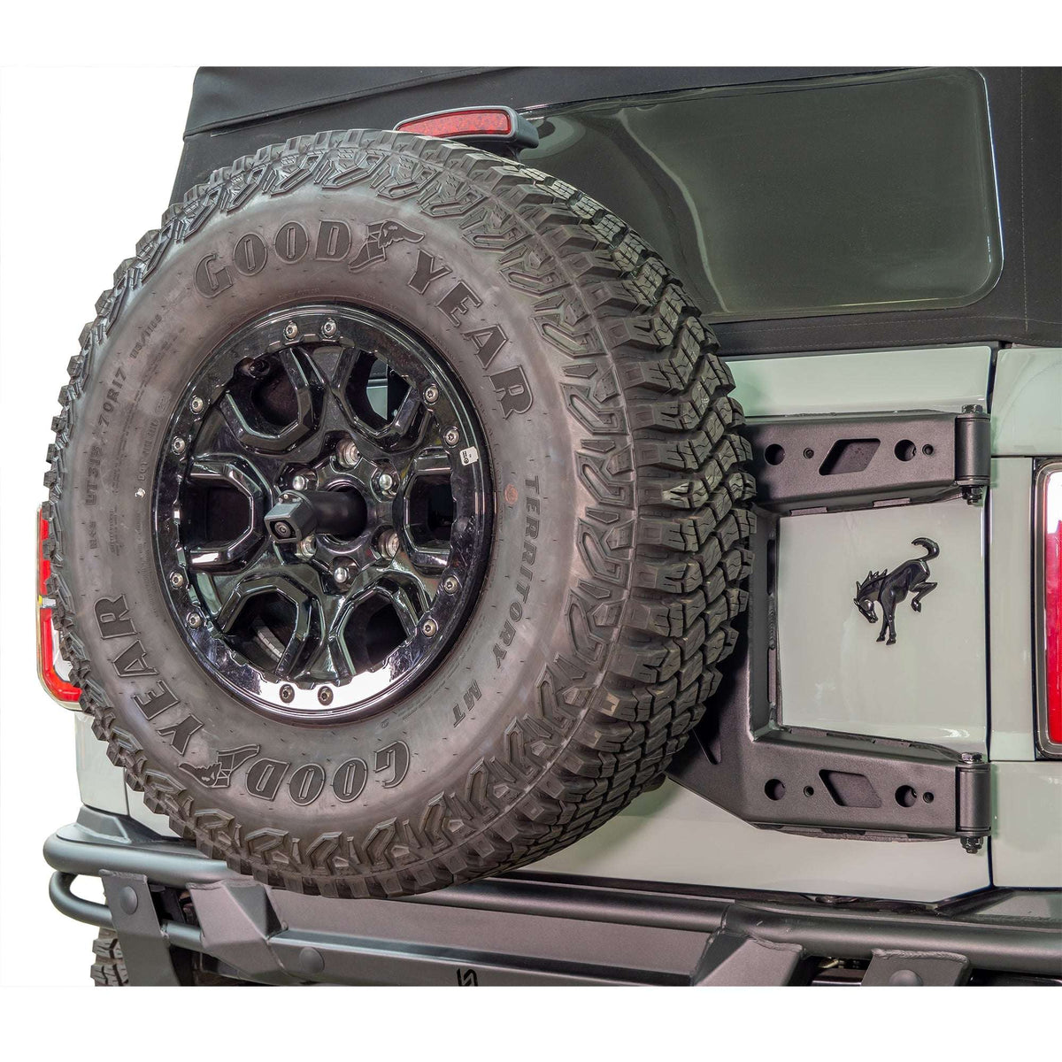 Turn Offroad TC4-M1 for 2021+ Ford Bronco Adjustable Tire Carrier w/Camera Mount