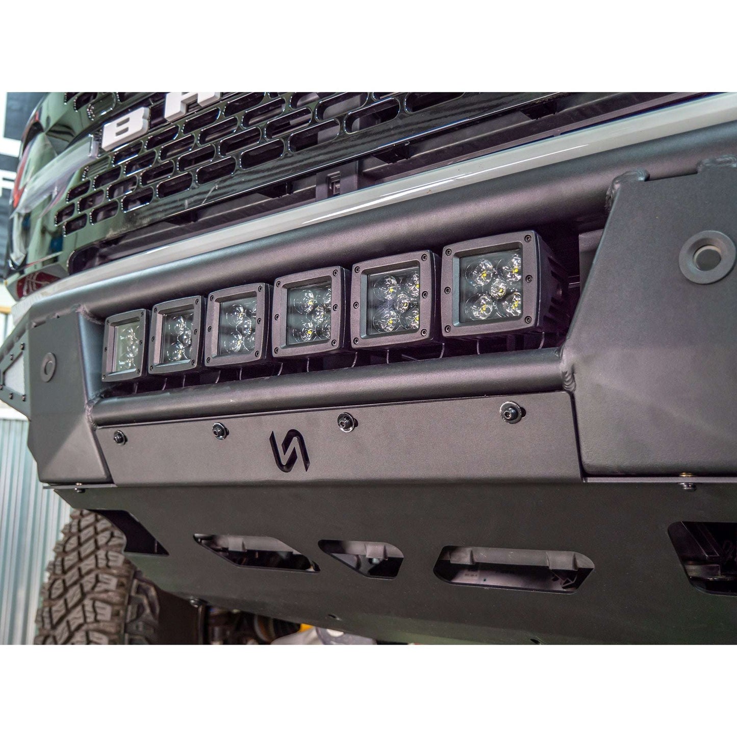 Turn Offroad FB2-M1 for 2021+ Ford Bronco Baja Front Bumper & Skid Plate