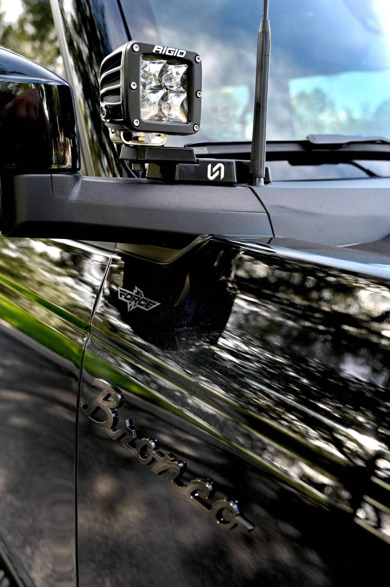 Turn Offroad LB1-M1 for 2021+ Ford Bronco Billet Pod Light Mount