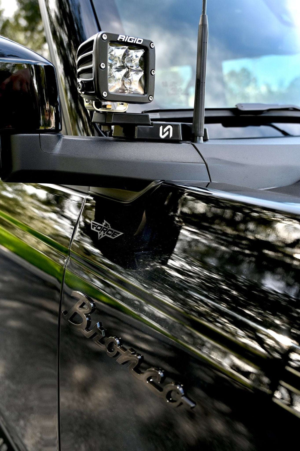 Turn Offroad LB1-M1 for 2021+ Ford Bronco Billet Pod Light Mount