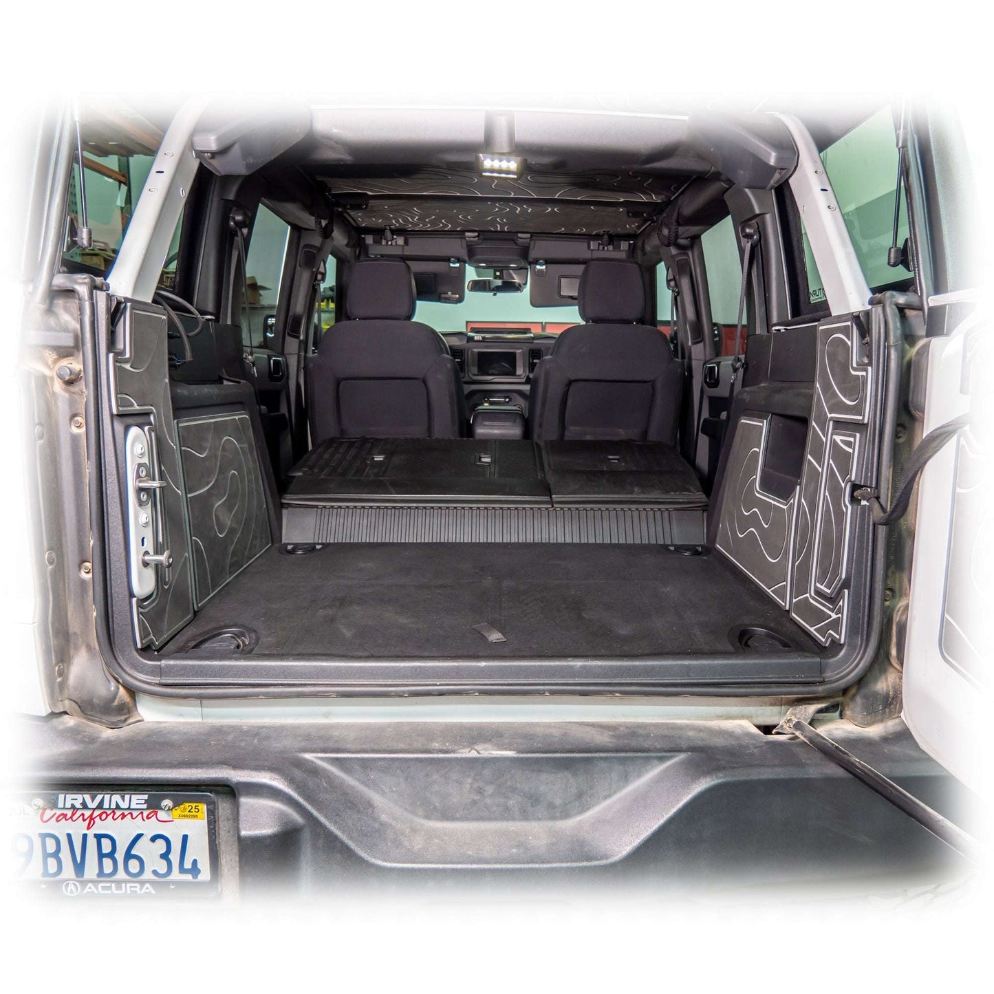 Turn Offroad IA5-M4B for 2021+ Ford Bronco Cargo Area Foam Protector Kit Black