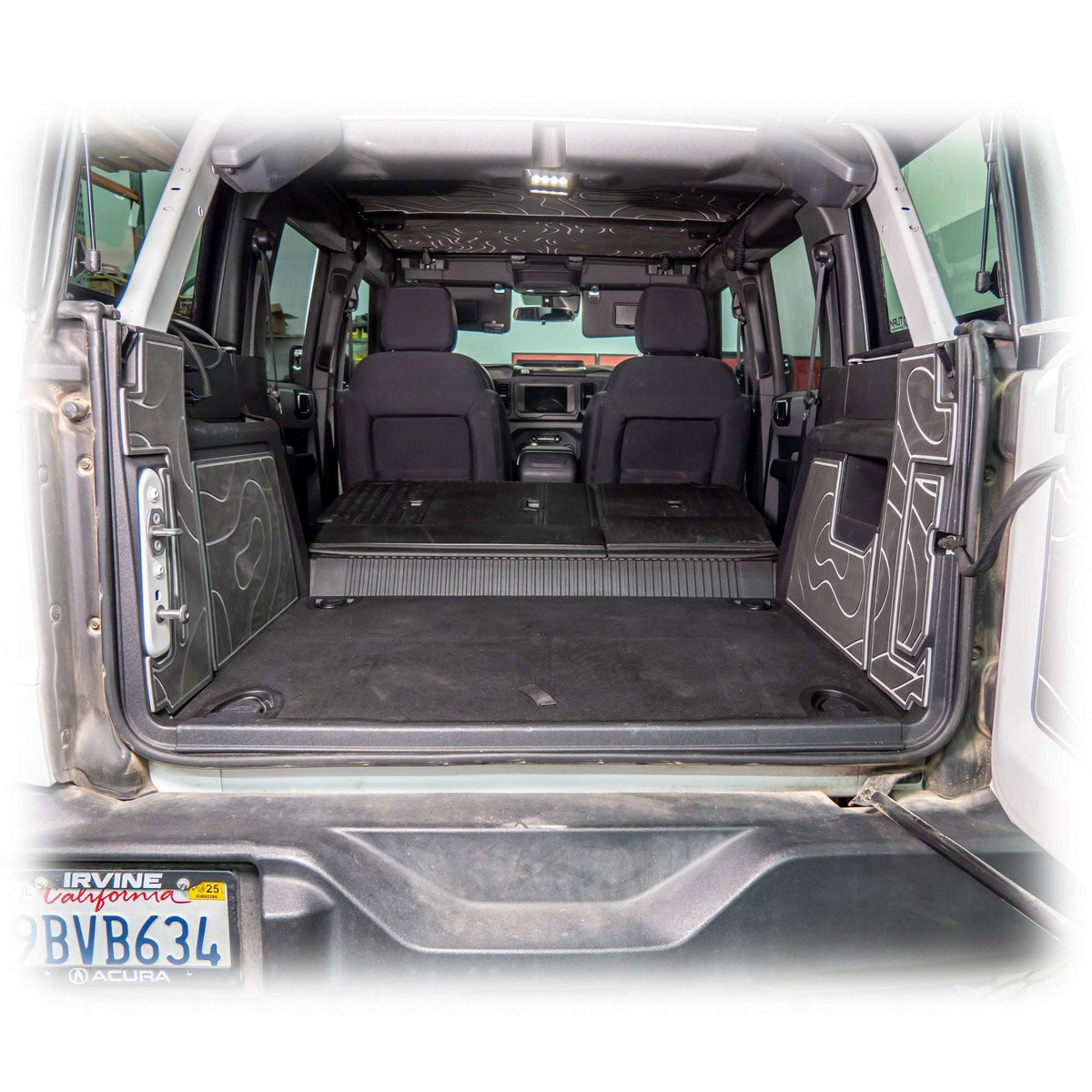 Turn Offroad IA5-M4B for 2021+ Ford Bronco Cargo Area Foam Protector Kit Black