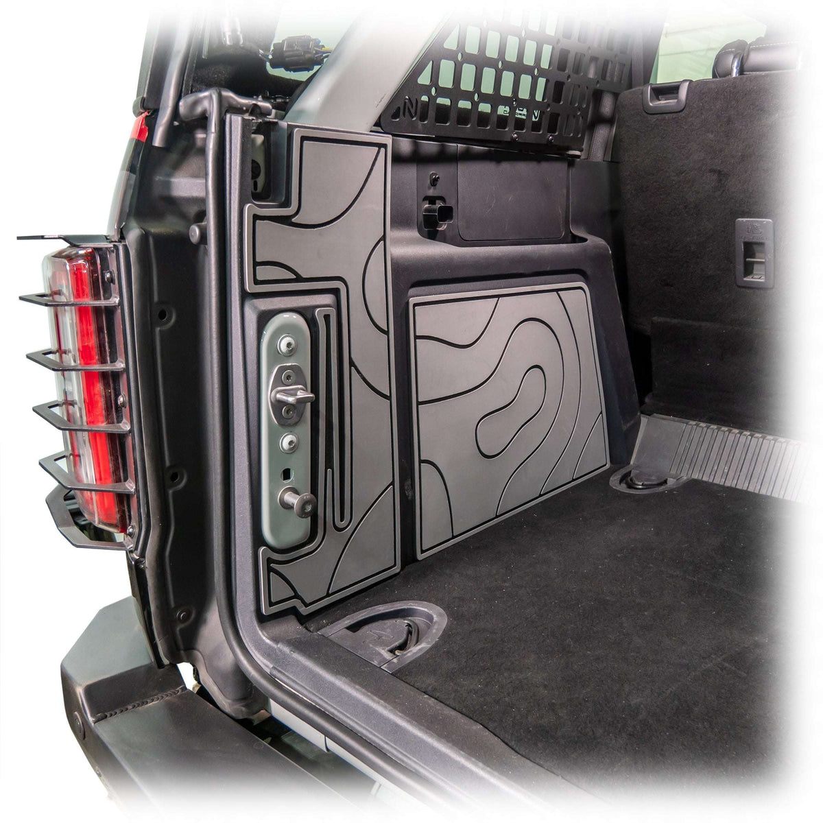 Turn Offroad IA5-M4B for 2021+ Ford Bronco Cargo Area Foam Protector Kit Black