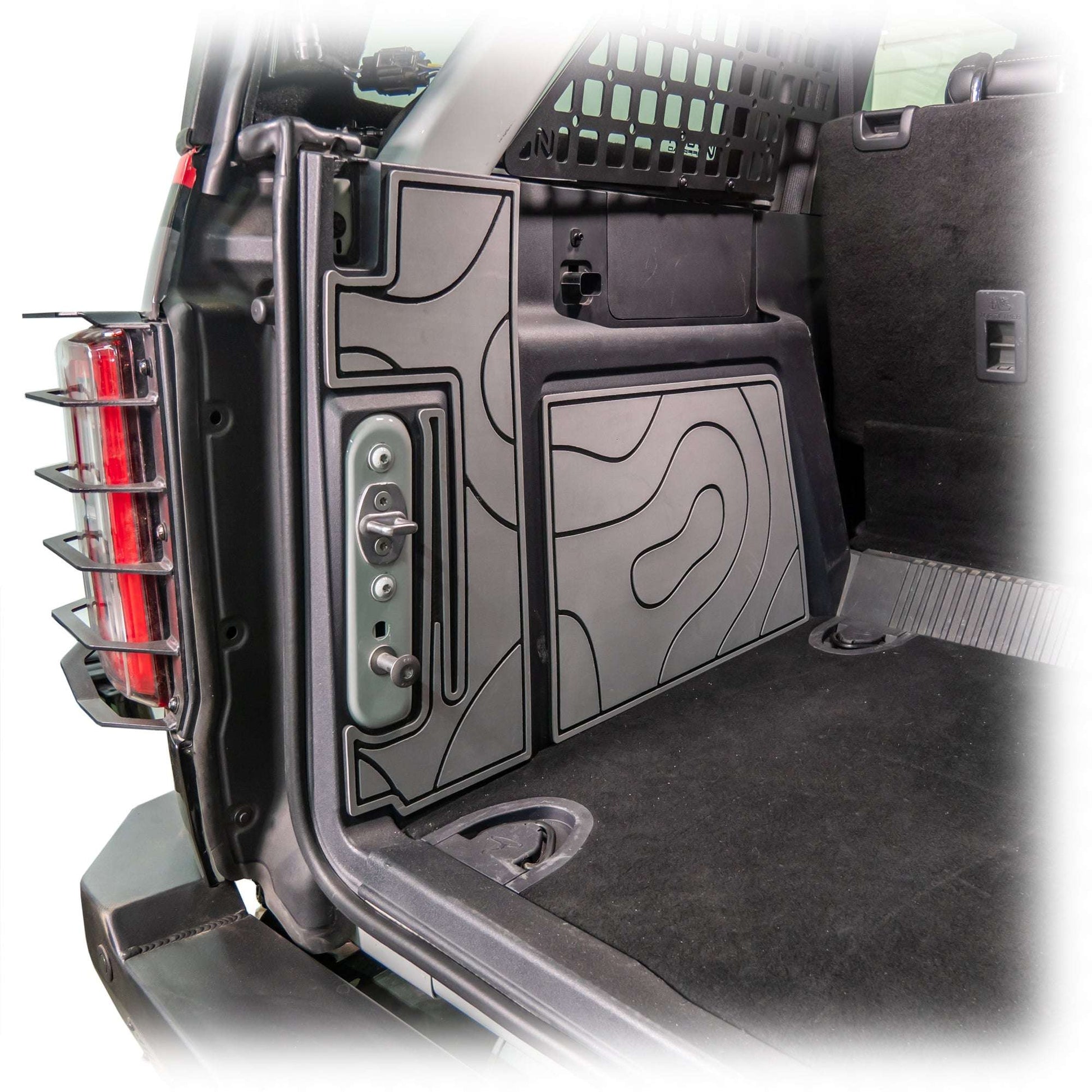 Turn Offroad IA5-M4B for 2021+ Ford Bronco Cargo Area Foam Protector Kit Black