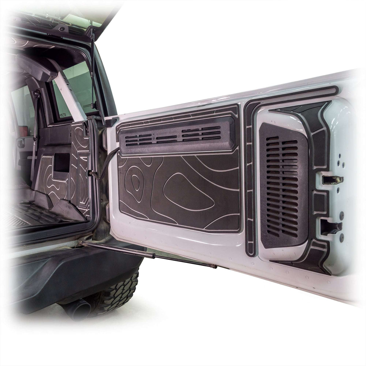 Turn Offroad IA5-M4B for 2021+ Ford Bronco Cargo Area Foam Protector Kit Black