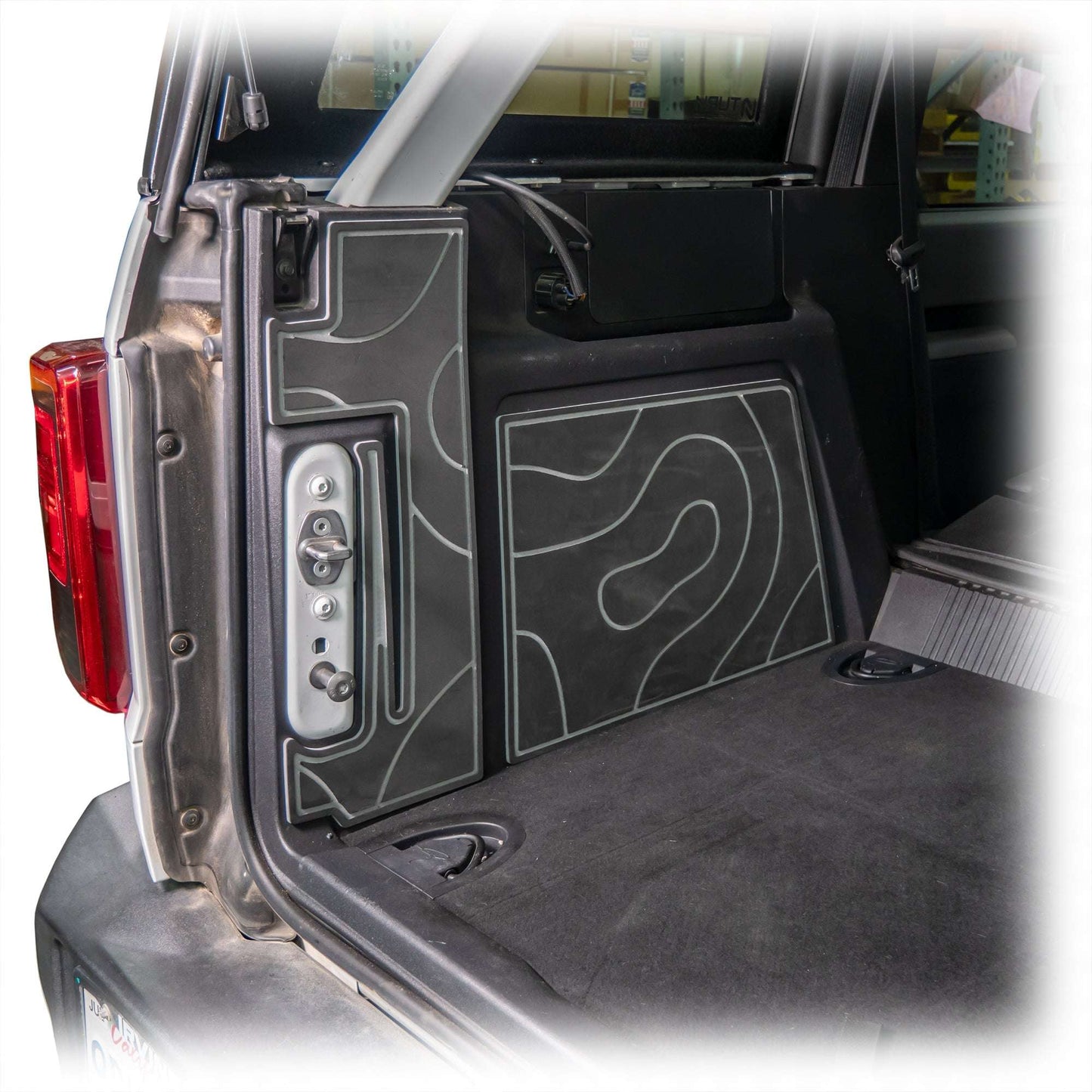 Turn Offroad IA5-M4B for 2021+ Ford Bronco Cargo Area Foam Protector Kit Black